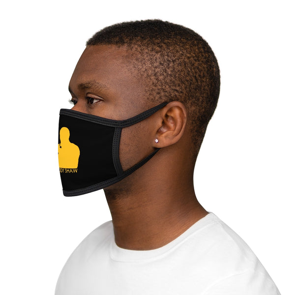 OFF-WHITE Logo Face Mask Yellow/Black - FW19 - US