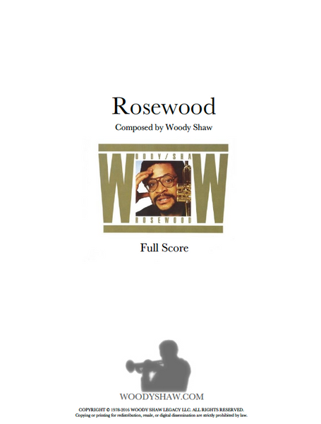 Rosewood - Full Score & Parts – WOODYSHAW.COM