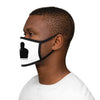 Woody Shaw® Logo Face Mask - Black on White
